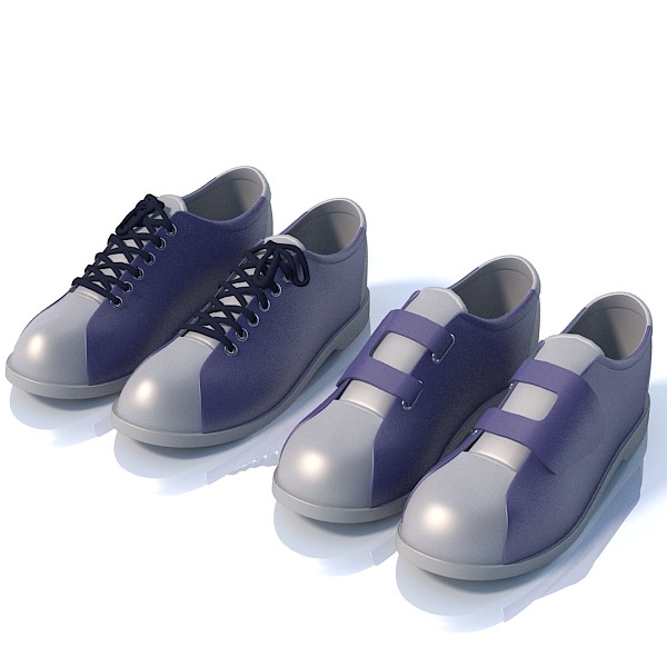 3d model bowling sport shoes - bowling sport shoes by shop3ds